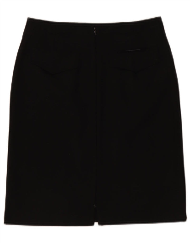 Trussardi Γυναικεία Pencil Φούστα IT 40 Small W28 Black Polyester