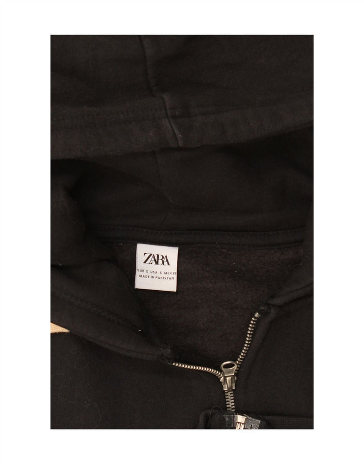Ανδρικό πουλόβερ Zara με φερμουάρ, μικρό μαύρο