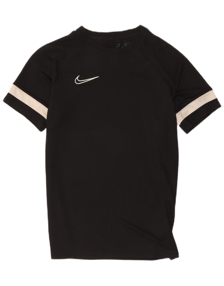 Ανδρικό T-Shirt Nike Dri Fit Τοπ μεσαίου μαύρου χρώματος πολυεστέρας
