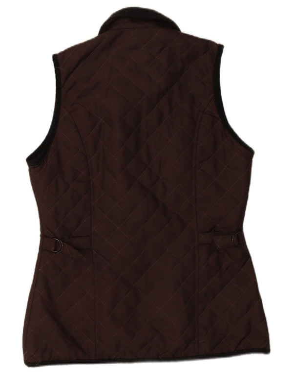 Sud Express Γυναικείο Καπιτονέ Gilet UK 14 Μεσαίο Καφέ Νάιλον
