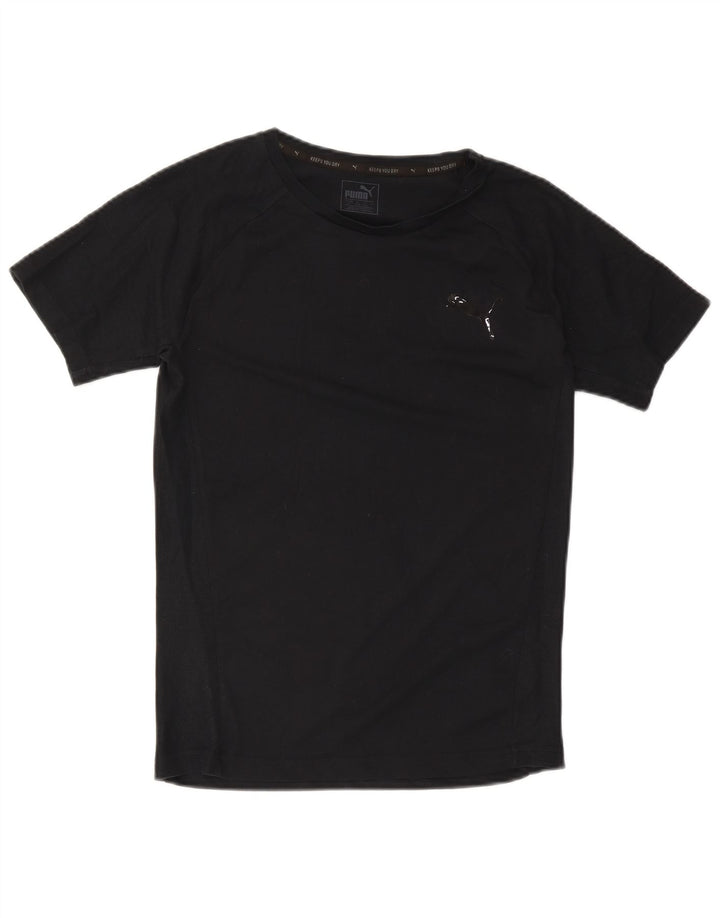 Ανδρικό T-Shirt Puma Top Μικρό μαύρο βαμβακερό