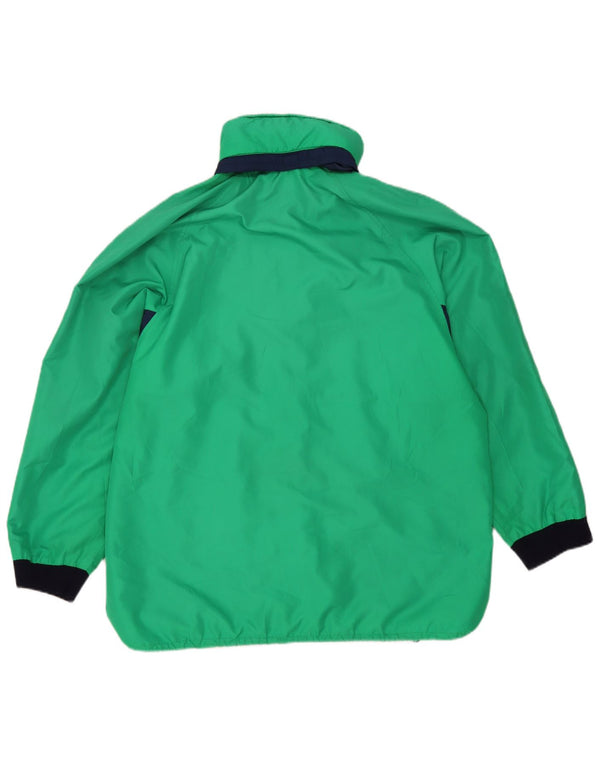 Γυναικείο μπουφάν βροχής με κουκούλα Dolomite UK 44 2XL πράσινο χρώμα πολυεστέρα