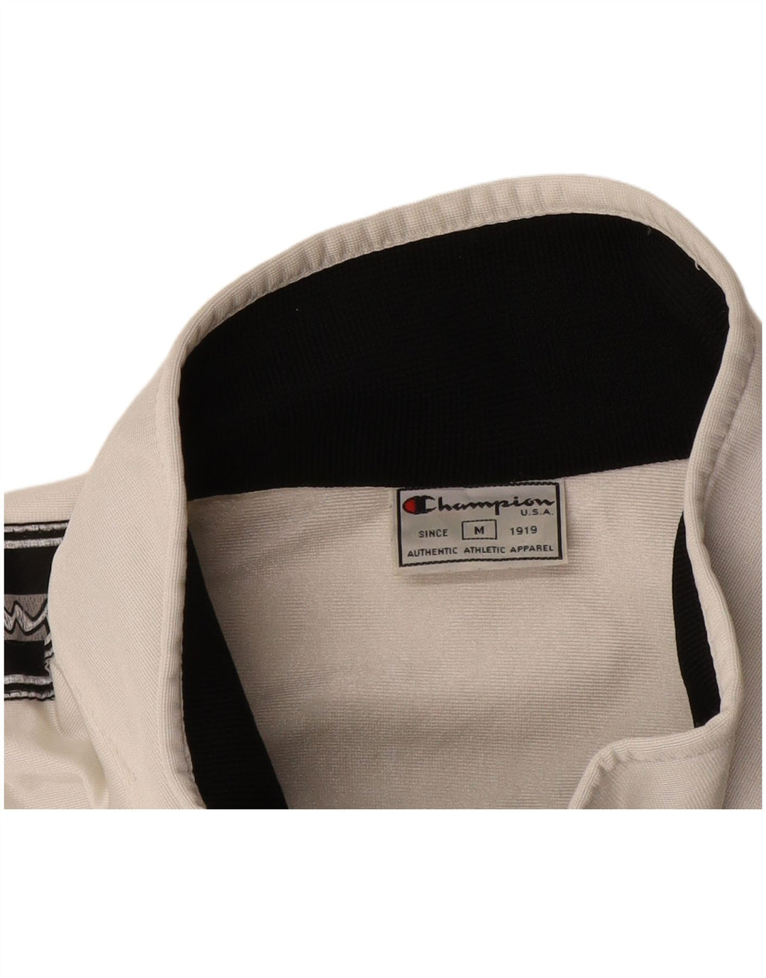 Ανδρική φόρμα Champion Graphic Top Jacket Μεσαίο Λευκό ριγέ