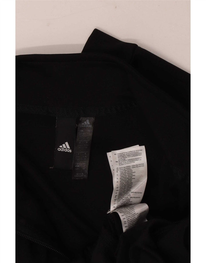 Γυναικεία αθλητική φόρμα Adidas Top Jacket UK 8/10 Small Black Polyester