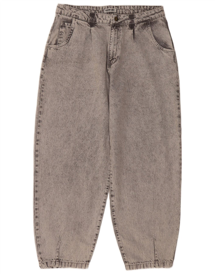 Vintage Γυναικείο Loose Jeans W32 L27 Γκρι βαμβακερό