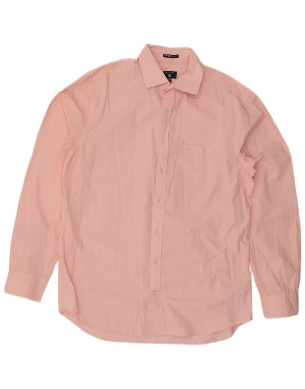 Ανδρικό πουκάμισο Gant Regular Fit Size 43/44 17 1/2 XL Pink Cotton