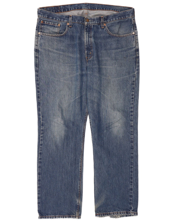 Γυναικείο ίσιο τζιν Levi's W40 L30 Μπλε βαμβακερό