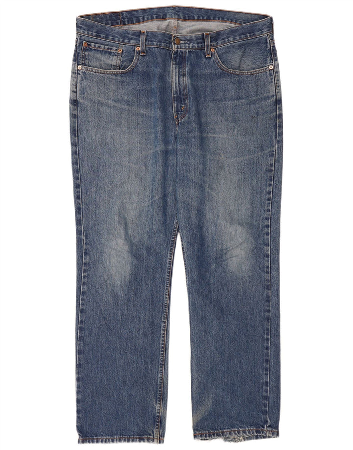 Γυναικείο ίσιο τζιν Levi's W40 L30 Μπλε βαμβακερό