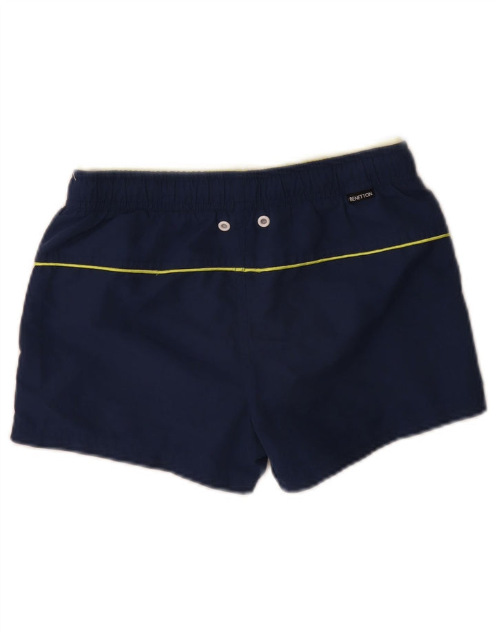 Σορτς κολύμβησης Benetton Boys 10-11 ετών XL Blue Polyester