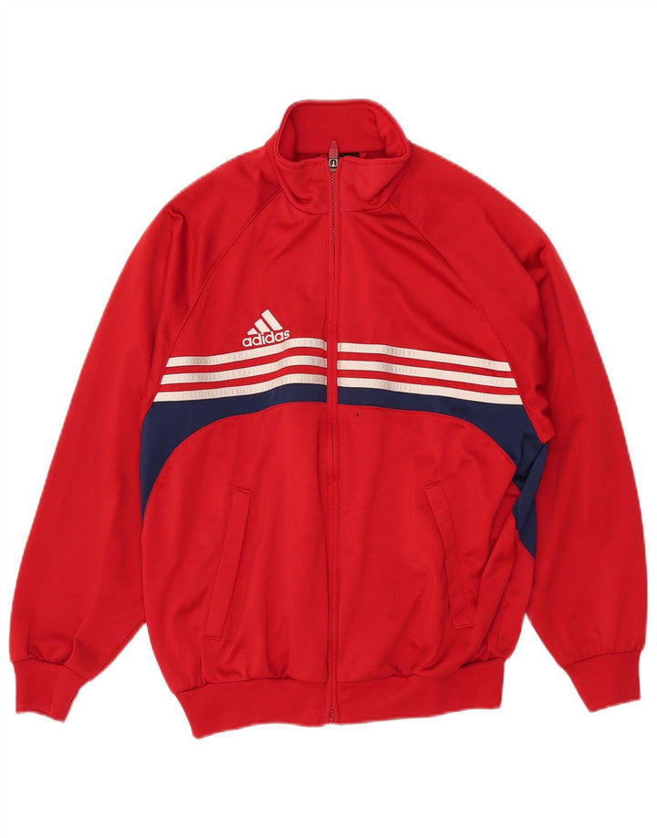 Adidas Boys Graphic αθλητική φόρμα Top Jacket 13-14 ετών Κόκκινο Πολυεστέρας