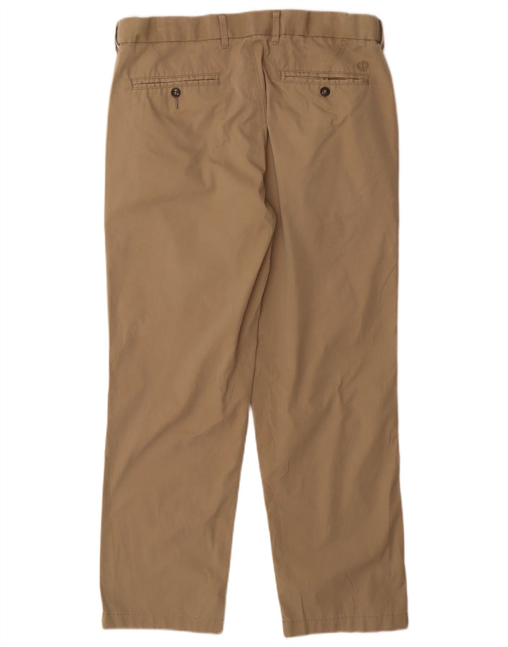 Marks & Spencer Ανδρικό κανονικό παντελόνι Chino W34 L29 Μπεζ βαμβακερό