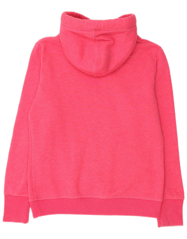 SUPERDRY Γυναικείο Hoodie Jumper UK 16 Large Pink Polyester