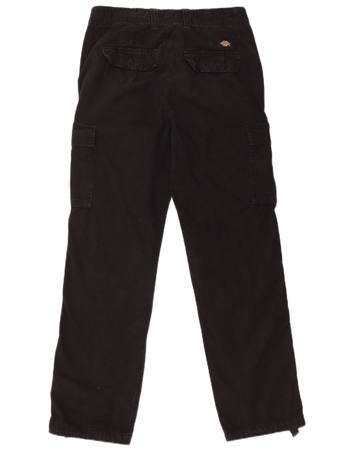 Ανδρικό ίσιο παντελόνι Cargo Dickies W30 L30 Μαύρο βαμβακερό