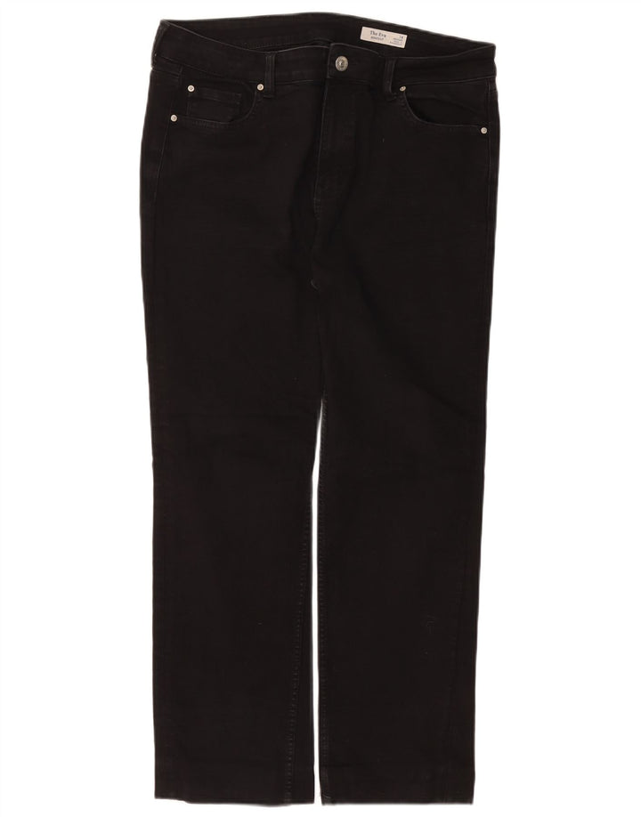 Marks & Spencer Womens Eva Regular Bootcut Jeans UK 18 XL W36 L27 Black
