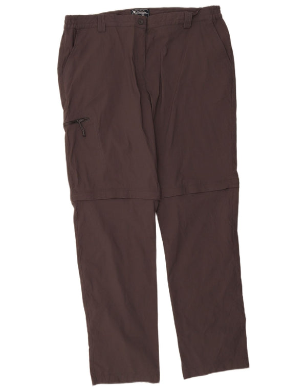 Mountain Warehouse Γυναικείο ίσιο παντελόνι Chino UK 18 XL W36 L31 Γκρι
