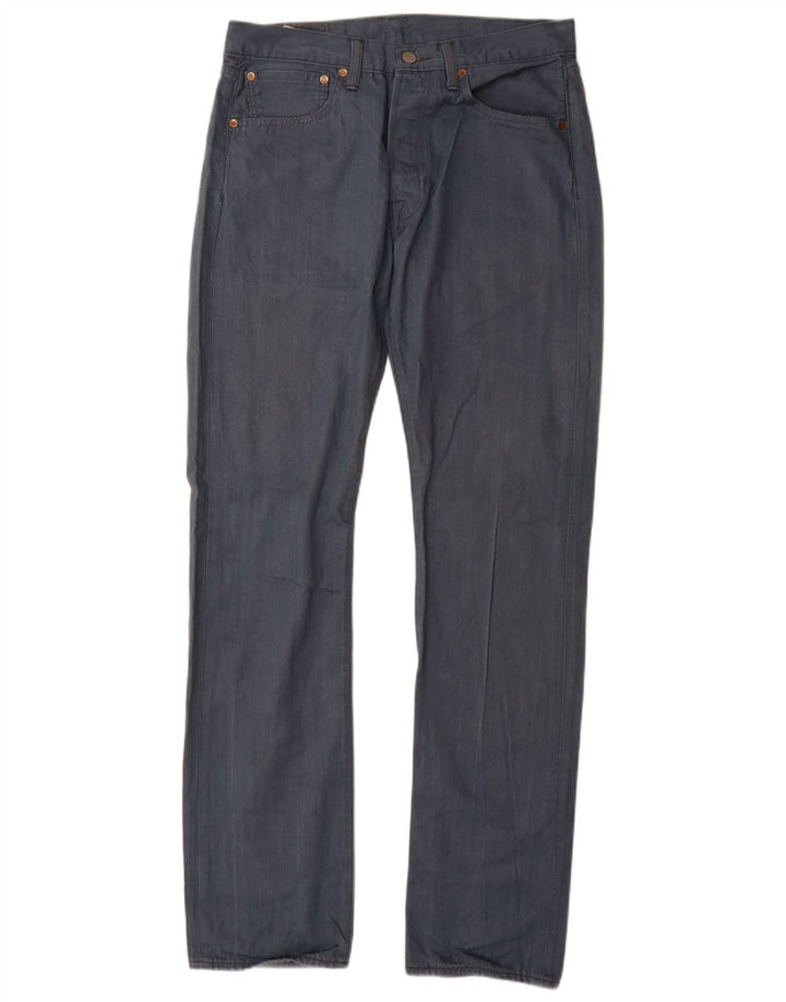 Ανδρικό τζιν Levi's Straight W31 L34 Μπλε βαμβακερό