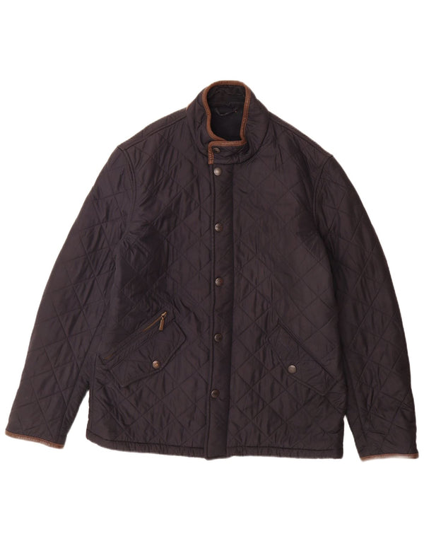 Ανδρικό καπιτονέ μπουφάν Barbour UK 40 Large Navy Blue