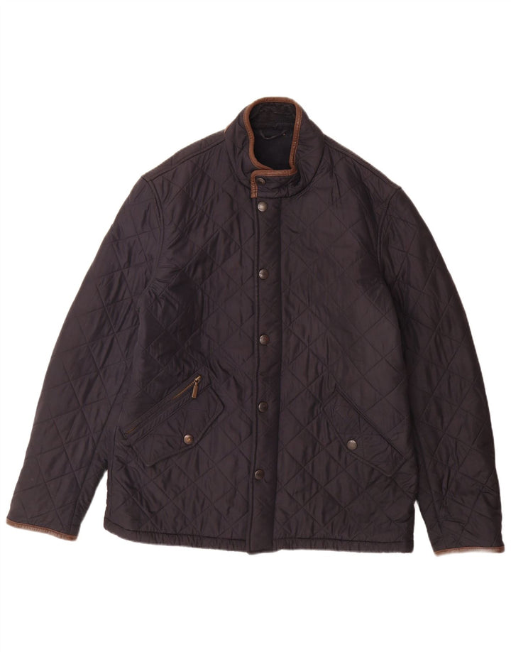 Ανδρικό καπιτονέ μπουφάν Barbour UK 40 Large Navy Blue