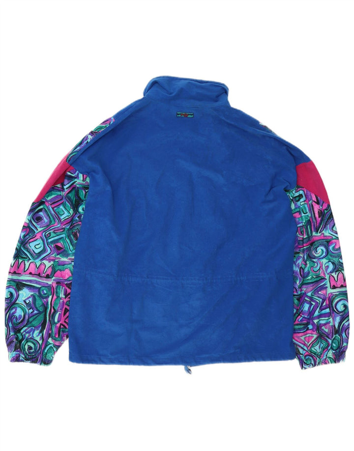 Γυναικεία φόρμα υπερμεγέθη Terinda Top Jacket UK 14 Medium Blue Geometric