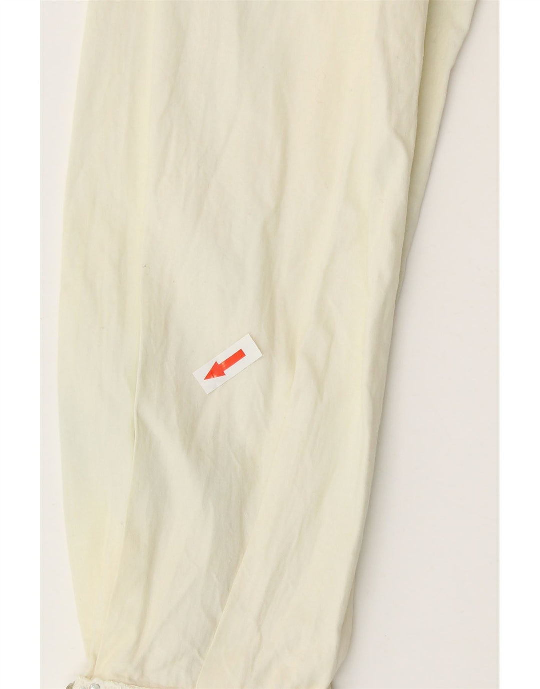 Vintage γυναικείο πουκάμισο μπλούζα UK 12 Medium Off White Floral