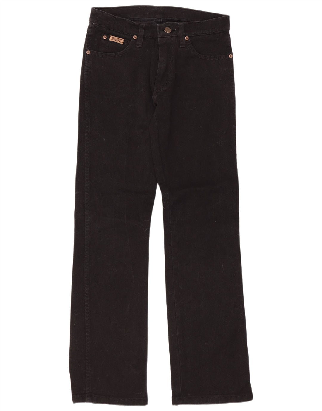 Wrangler Γυναικείο Hipster Bootcut Jeans US 10 Medium W28 L32 μαύρο βαμβακερό
