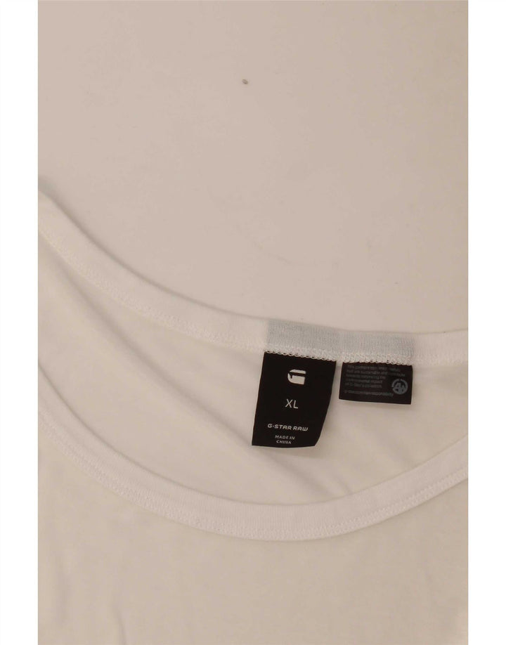 Ανδρικό T-Shirt G-Star Top XL Λευκό