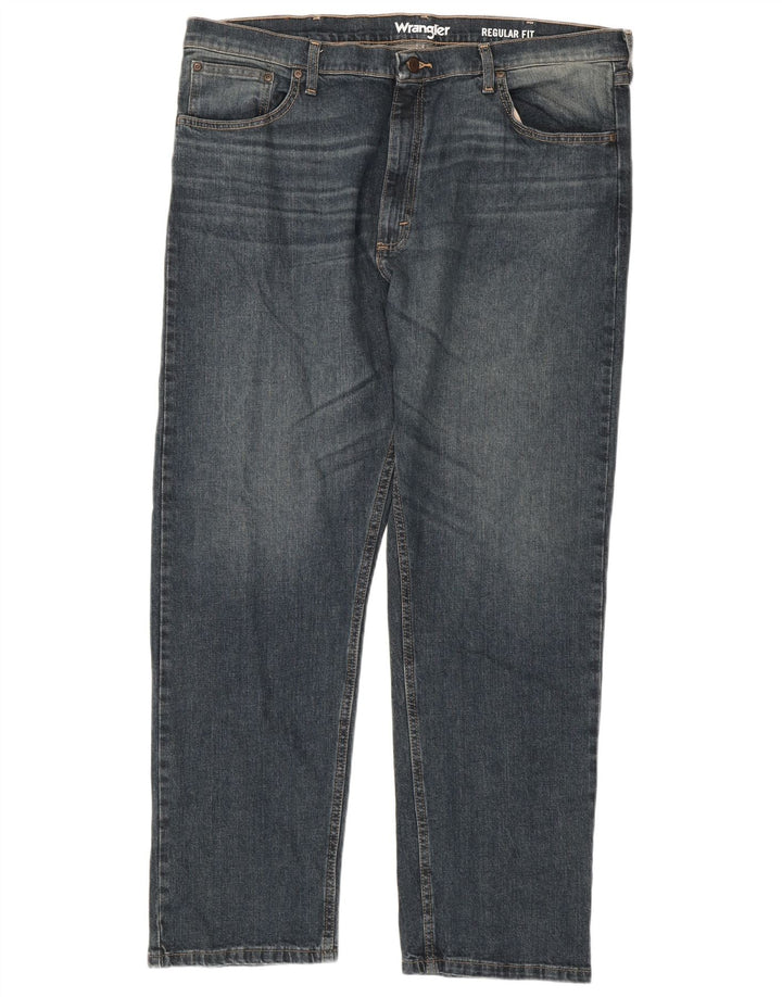 Ανδρικό τζιν ίσιο Wrangler Regular Fit W40 L30 Μπλε βαμβακερό