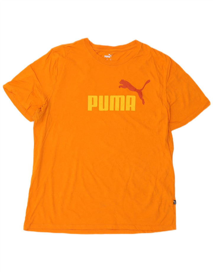 Ανδρικό γραφικό T-Shirt Puma Top XL Orange