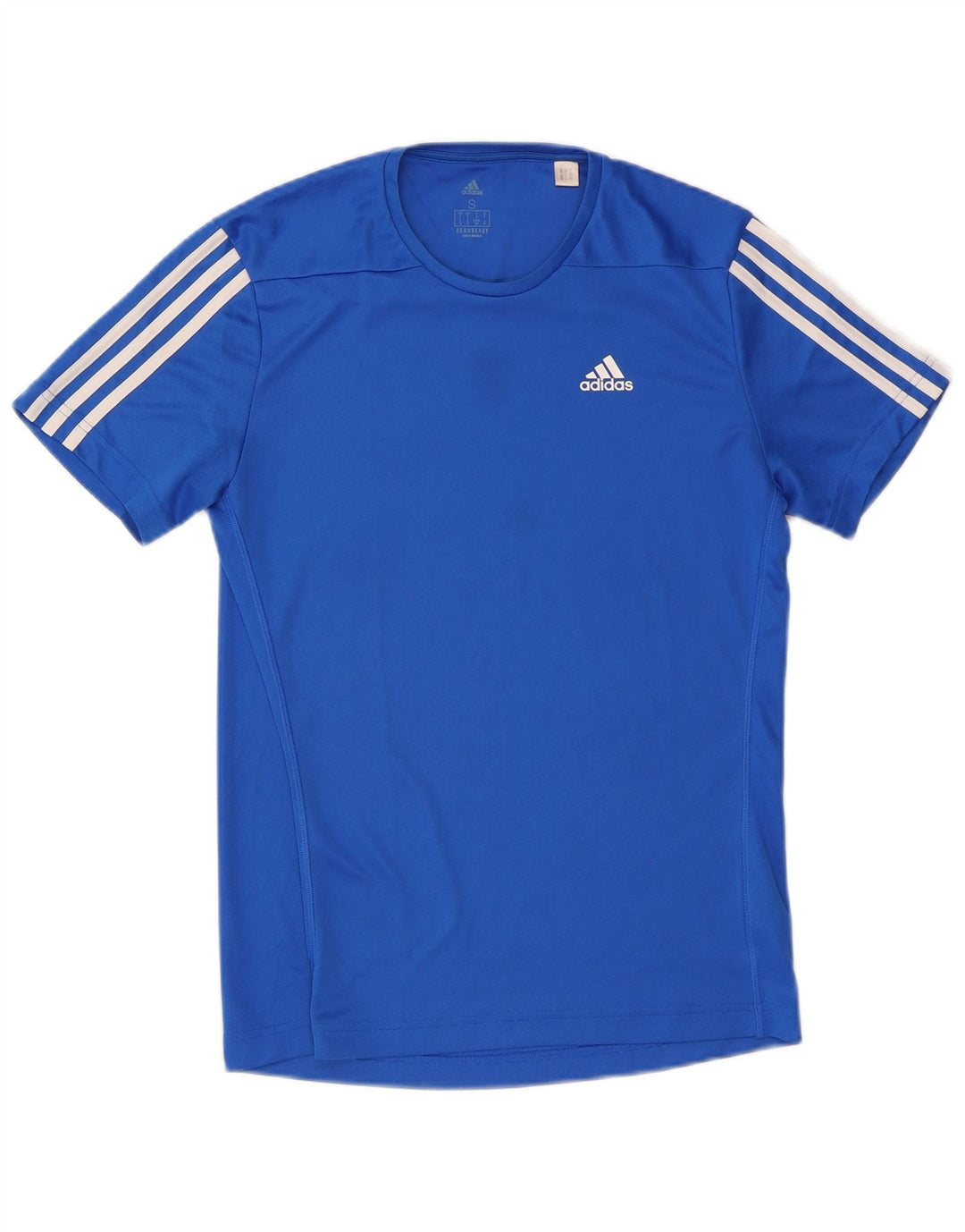 Ανδρικό T-Shirt Aeroready ADIDAS Top Small Blue Polyester