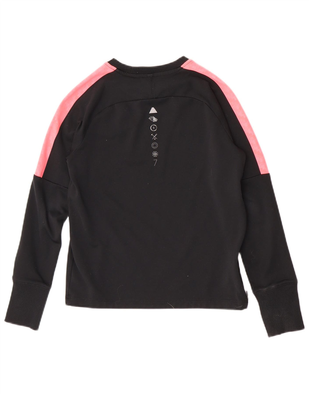 Γραφικό φούτερ Nike Boys Dri Fit Jumper 10-11 ετών Μεσαίο μαύρο
