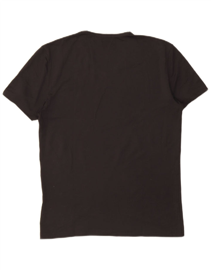 Ανδρικό T-Shirt Fila Top Μεσαίο Μαύρο