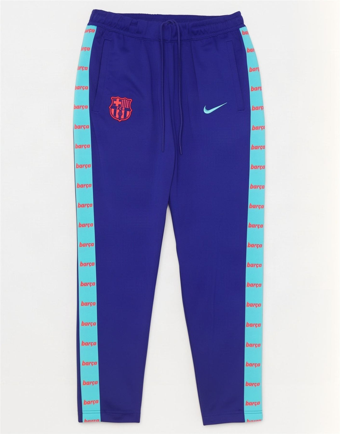 Ανδρικές φόρμες Nike γραφικές φόρμες Barcelona με μεσαίο μπλε χρώμα
