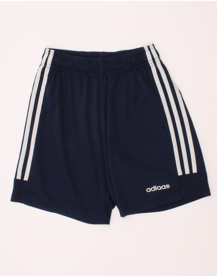Adidas Boys Sport σορτς 11-12 ετών Navy Blue Polyester