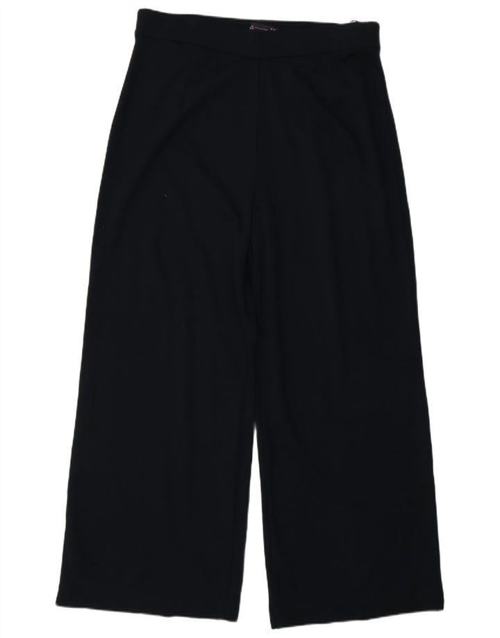 MARKS & SPENCER Γυναικείο Casual Παντελόνι UK 16 Large W33 L27 Navy Blue