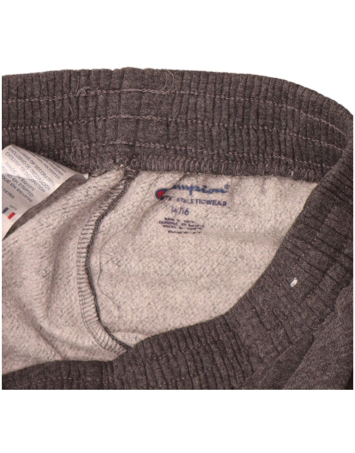 Παντελόνι αθλητικής φόρμας Champion Boys Joggers 14-15 ετών γκρι βαμβακερό