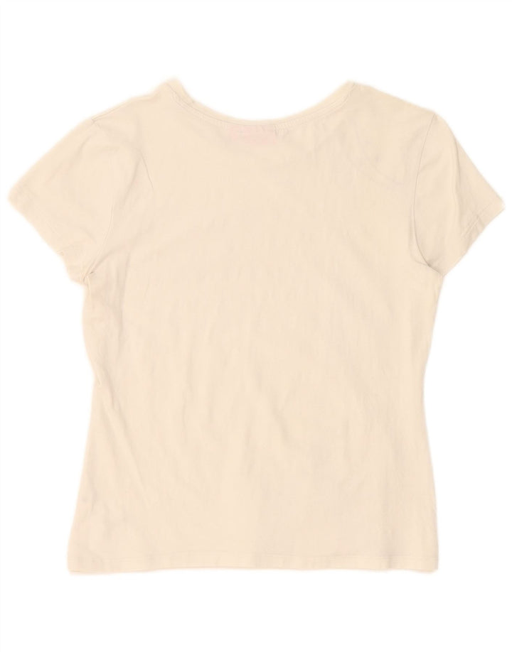 Γυναικείο γραφικό μπλουζάκι Puma Top UK 16 Large White