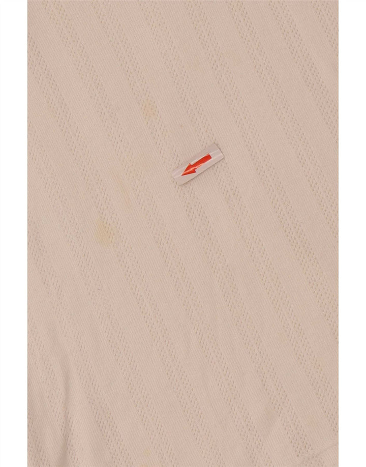 Sergio Tacchini γυναικείο αμάνικο μπλουζάκι πόλο EU 38 Medium White Fair Isle