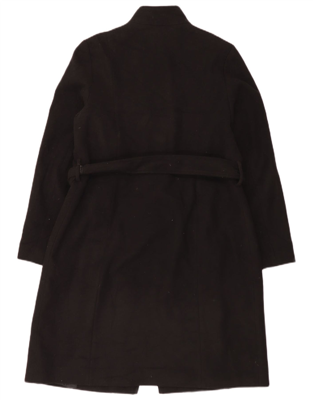 Marks & Spencer Γυναικείο Παλτό UK 14 Large Black Polyester