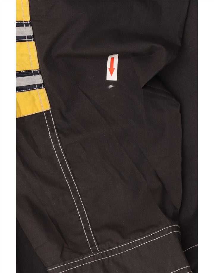 Brugi Ανδρική αθλητική φόρμα Top Jacket IT 50 Large Black Colorblock Polyester