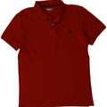 TIMBERLAND Ανδρικό πουκάμισο Polo Slim Fit Μεσαίο κόκκινο βαμβακερό