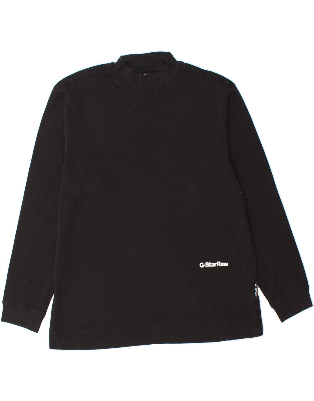 G-STAR Mens Top Long Sleeve Medium Black Cotton Vintage G-Star and Second-Hand G-Star from Messina Hembry 