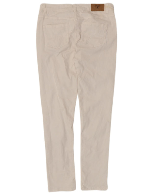 DACK'S Γυναικείο Slim Jeans IT 44 Medium W32 L28 Λευκό βαμβακερό