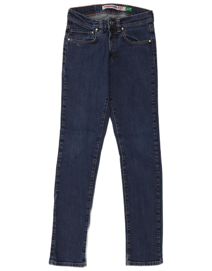 Carrera Γυναικείο 717 Slim Jeans W29 L33 Navy Blue Cotton