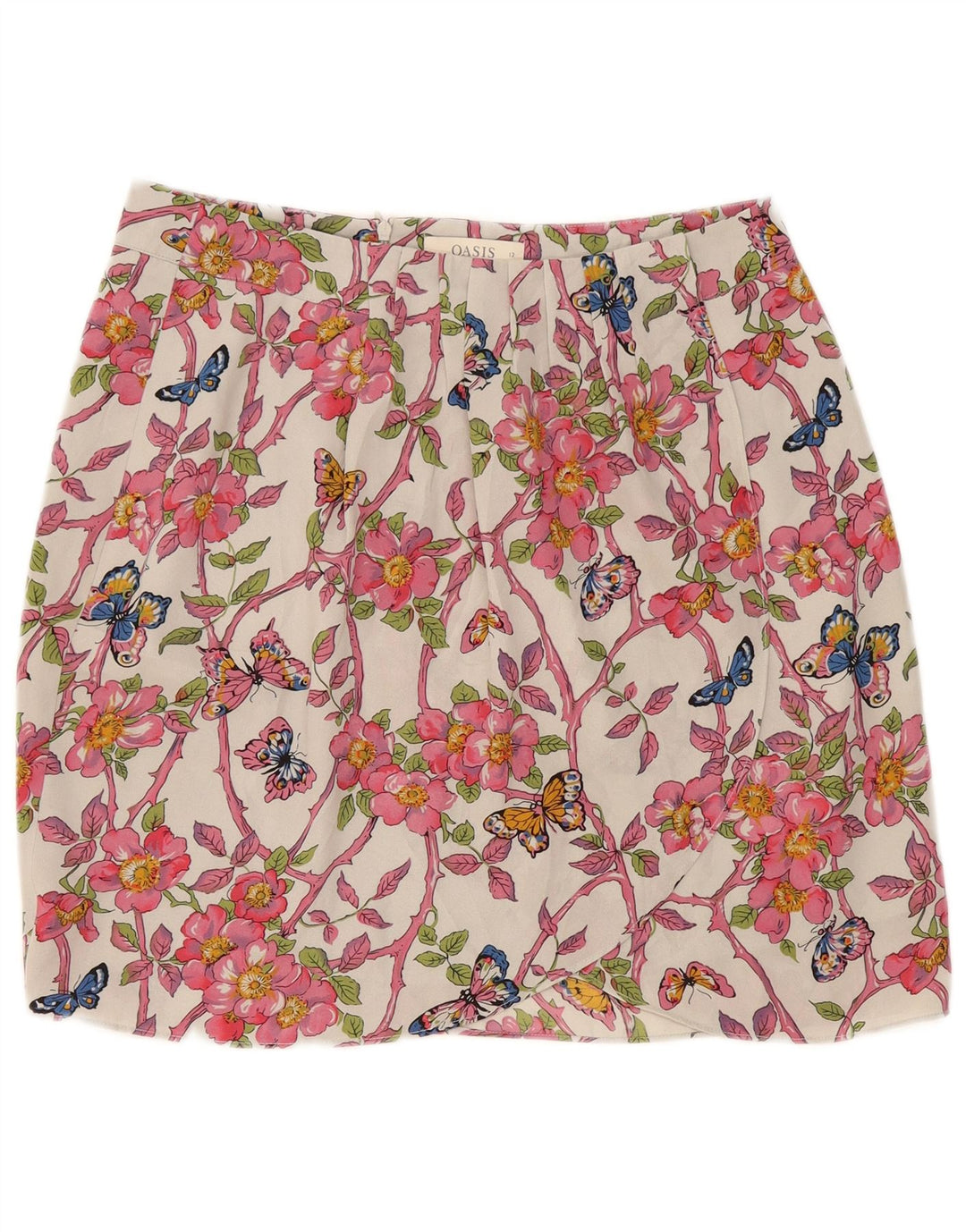 Γυναικεία Μίνι Φούστα Oasis Wrap UK 12 Medium W32 Πολύχρωμη Floral