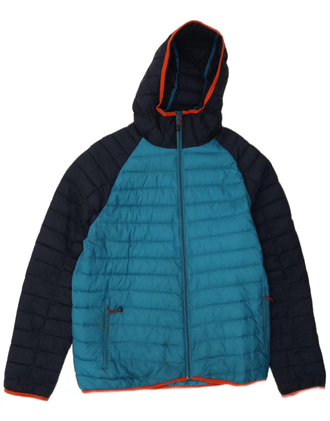 Jack Wolfskin Ανδρικό μπουφάν με κουκούλα UK 36/38 Medium Blue Colourblock