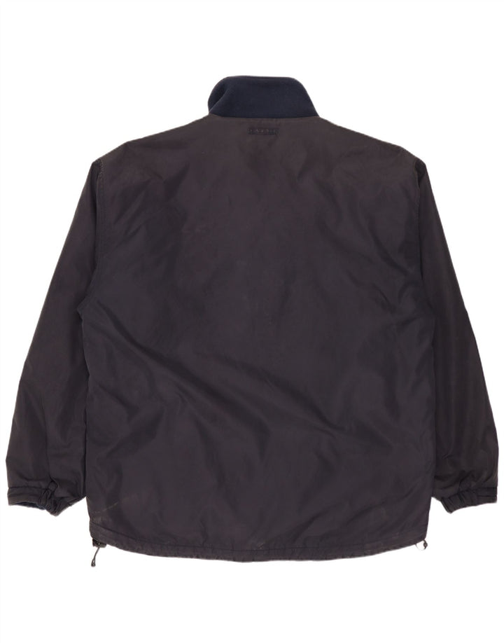 Ανδρικό αναστρέψιμο μπουφάν WOOLRICH UK 40 Large Navy Blue Nylon