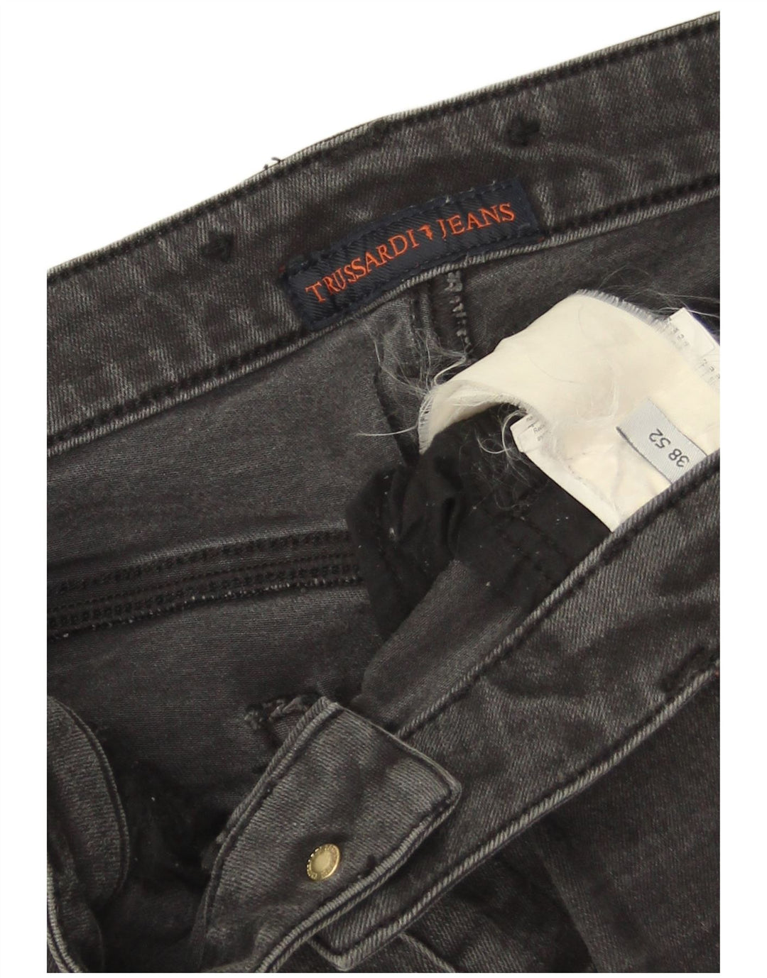 Trussardi Ανδρικό Slim Jeans IT 52 XL W38 L32 Γκρι
