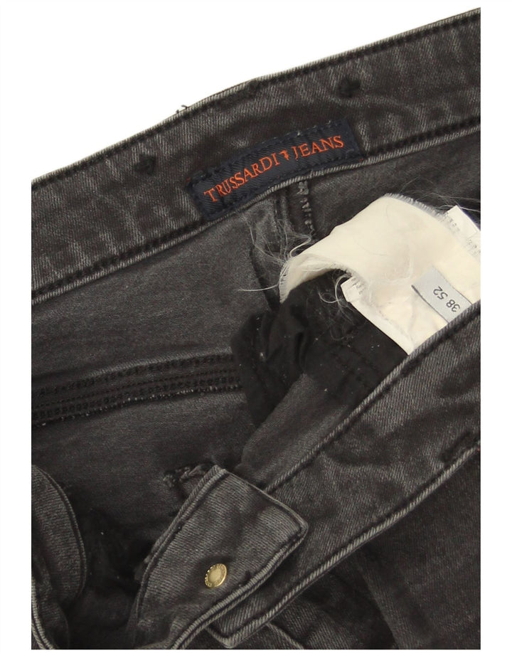 Trussardi Ανδρικό Slim Jeans IT 52 XL W38 L32 Γκρι