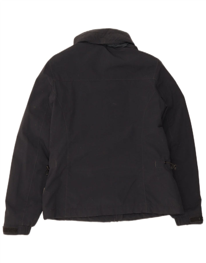 Napapijri Γυναικείο Geographic Oversized Windbreaker Jacket UK 10 Small Black