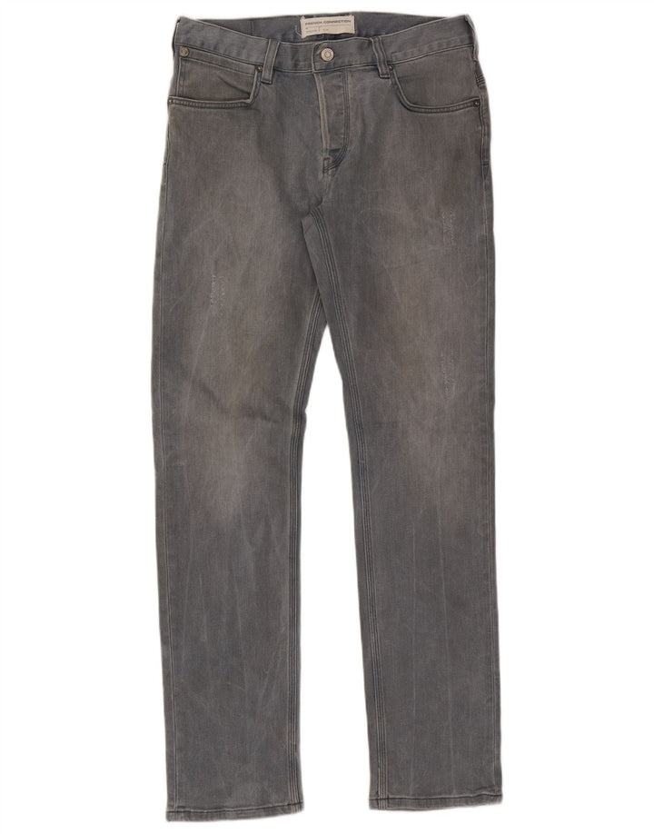 Γαλλικό Connection Ανδρικό Slim Jeans W32 L32 Μπλε βαμβακερό